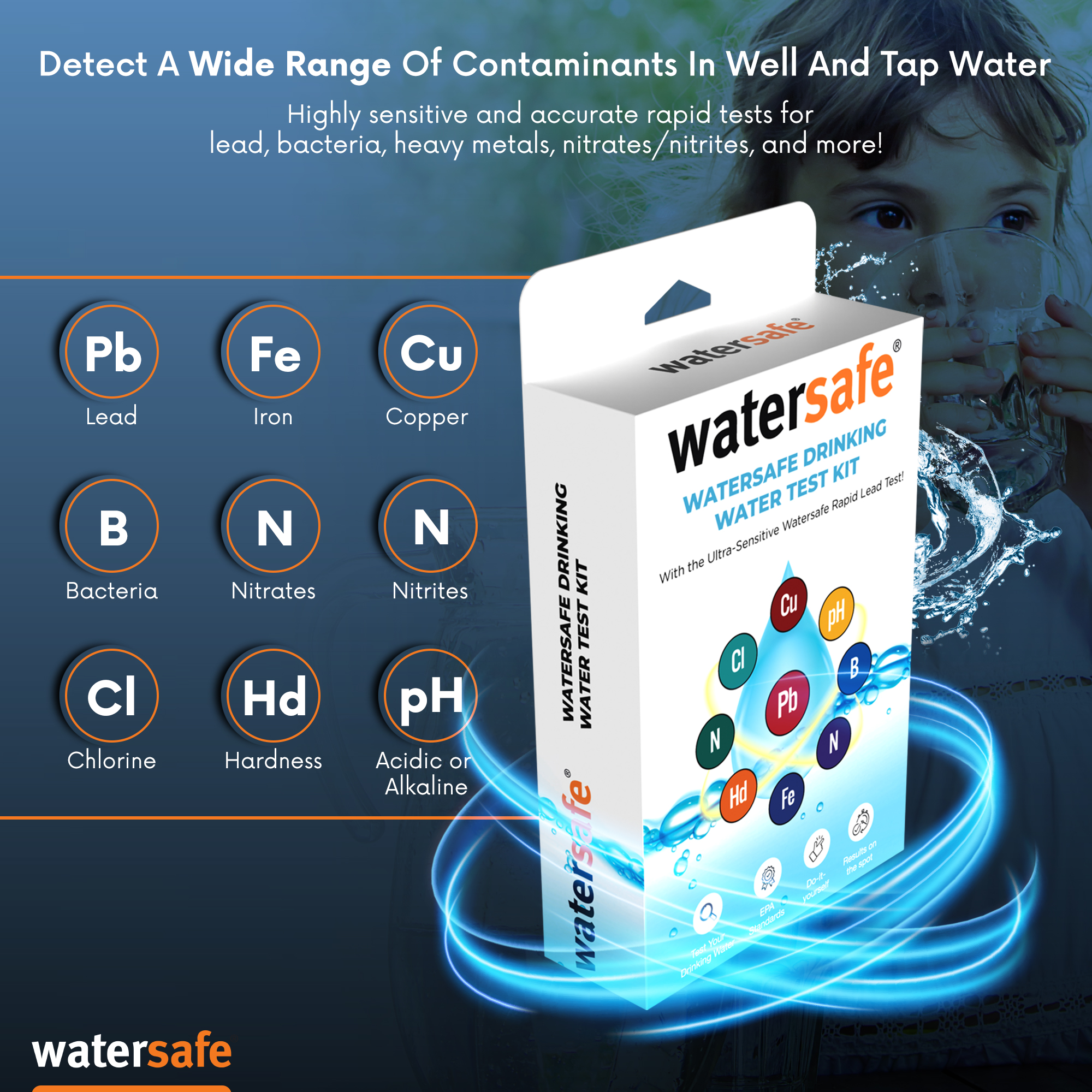 Watersafe WS425B City Water Test Kit